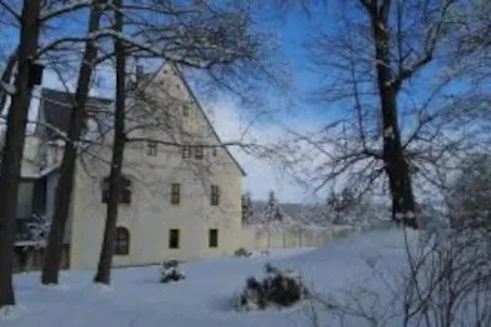בית הארחה Rittergut Schloss Niederforchheim Forchheim (Saxony)